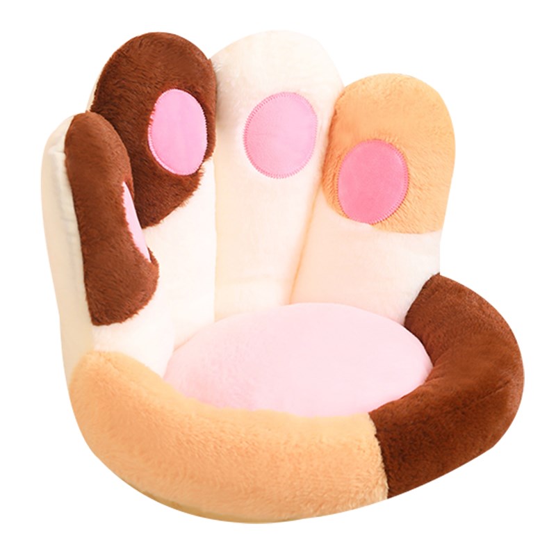 猫爪加热坐垫办公椅久坐护腰电热垫子靠垫靠背一体屁股垫椅子椅垫