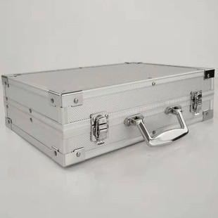 家用五金工具箱手提式维修工具套装箱样品展示箱180度展开式定做