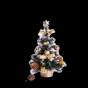 圣诞节室内装饰品家用桌面圣诞树摆件装饰小型场景氛围布置道具