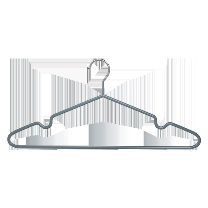 不锈钢特粗衣架家用挂o衣100个学生宿舍阳台晾晒衣撑无痕防滑卧室