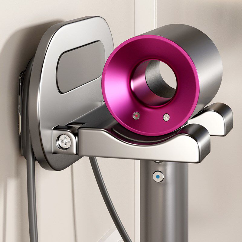 吹风机置物架免j打孔卫生间电吹风挂架浴室壁挂式风筒支架收纳神