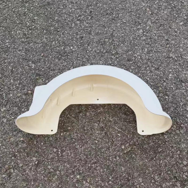 新款电动三轮车休闲车後轮左右挡泥板泥瓦护板沙板塑料盖板水板