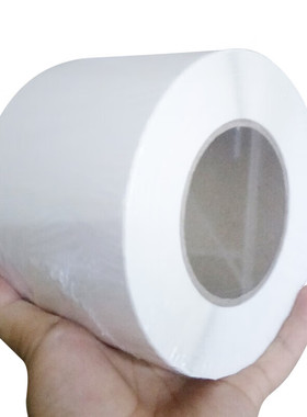 110XI4ZT410ZM400印表机适用标签大管芯铜版纸条码不乾胶100*70*1