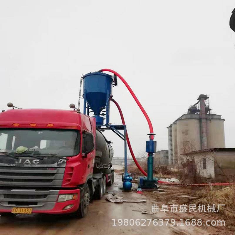 气力输送机2020粉煤灰装罐车气力输送机价格环保抽灰装车输送设备