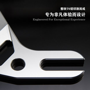 FN小螃蟹转接码卡钳座刹车支架Y码加厚款22碟盘改装