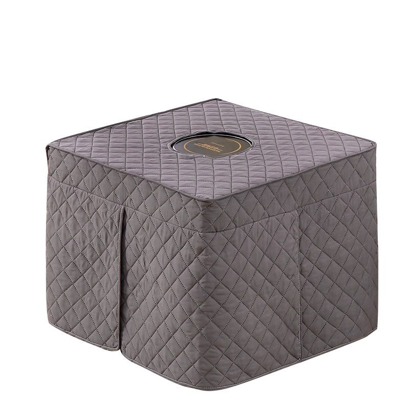 烤火桌子罩正方形电暖炉罩加厚冬天烤火被电炉罩取暖桌罩一体