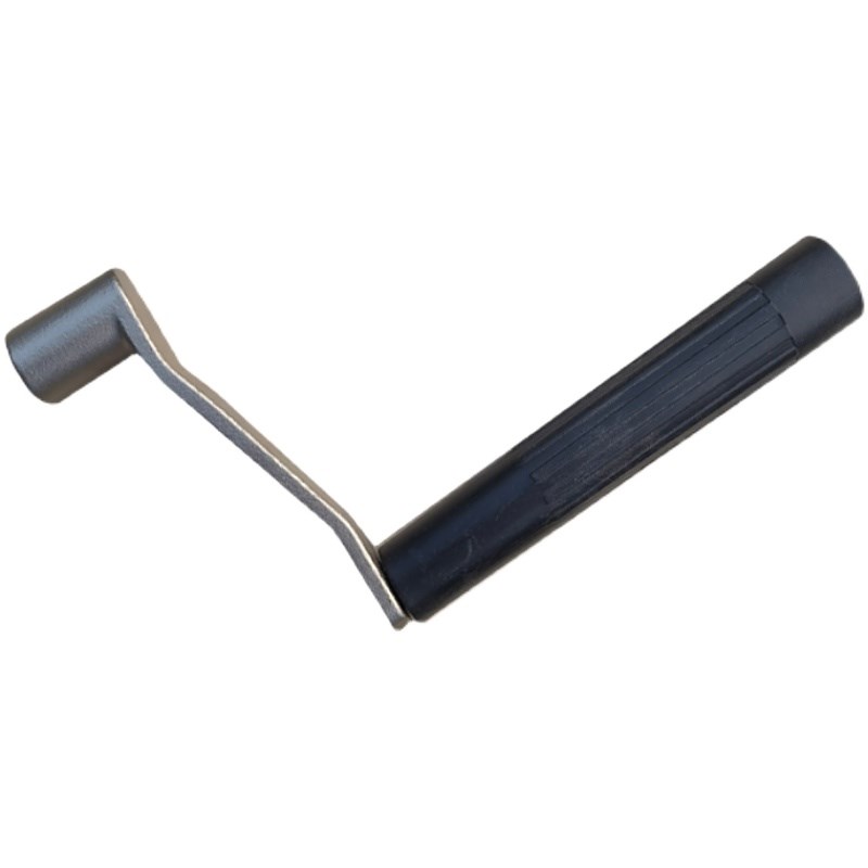 锥形旗杆内置升降器手摇把 钢丝绳卷线器方形升旗摇杆手摇炳