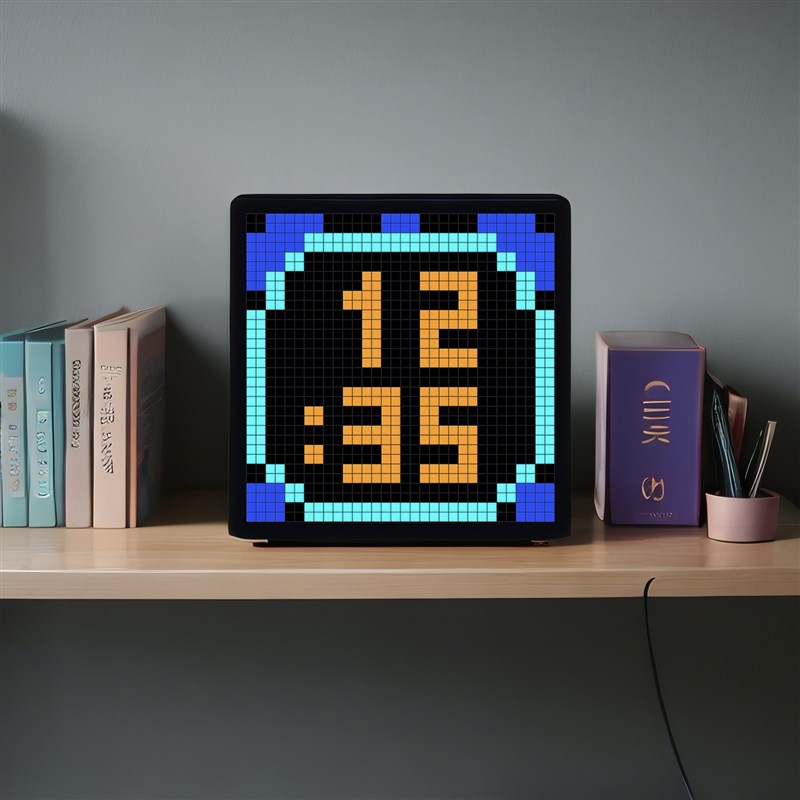 桌面时钟摆台式现代座钟客厅电子数D字钟表创意智能学生闹钟挂墙