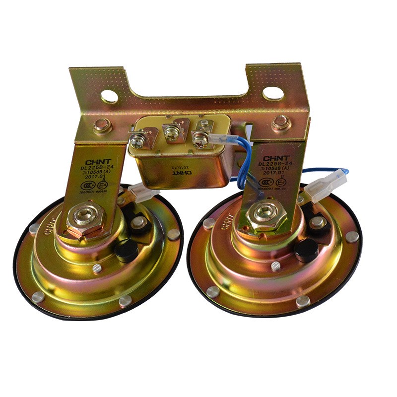 双音盆型喇叭 工程机械专用喇F叭 装载机压路机单音喇叭