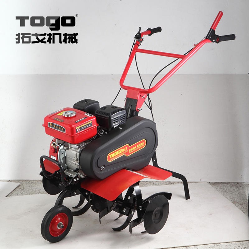 柴油园林松土机旋耕机多功能旋耕松土机小型汽油拖拉Z机式松土机