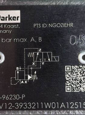 026-96230-P  R5V12-3933211W01A12515 # Parker//派克，液压阀
