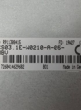 R911308415  HCS03.1E-W0210-A-05-NNBV # Rexroth//力士乐