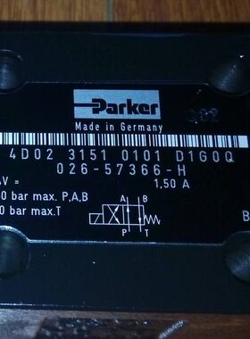026-57366-H 4D02-3151-0101-D1G0Q # Parker//派克，液压阀