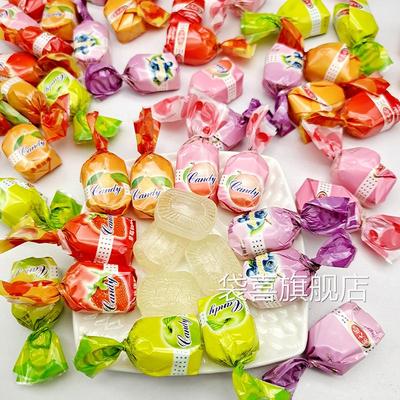 马大姐糖果官方旗舰店单扭水果硬糖散装婚庆结婚喜糖多味搭配办公