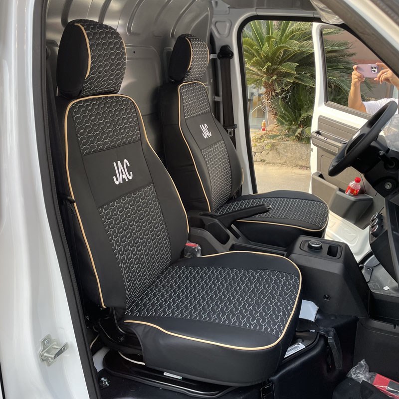 江淮蓝猫M1M2电动封闭式厢货专用座套多米征程W1单双排货车座椅套