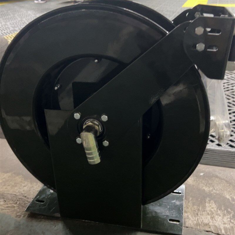 车载加油机卷盘自动收缩卷管器1.2寸油管卷盘