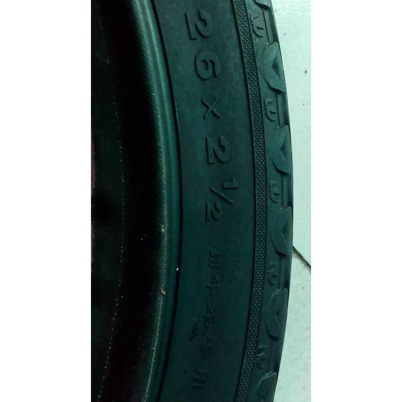 翻斗车专用轮胎板车朝阳o26X2 1/2工矿手推车26X21/2外胎内胎包邮