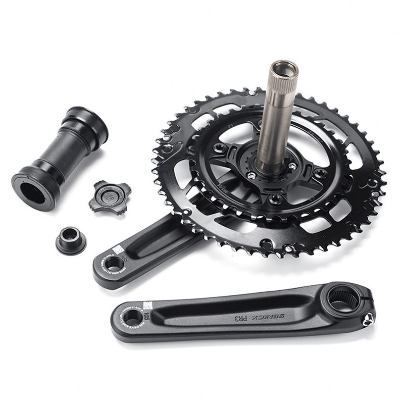 X中轴空24牙盘SEPR双盘曲柄mm驭勇 公路K自行车套件中一体ICN装4