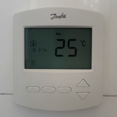 丹佛斯Danfoss水电地暖可编程温控器EFIT440水暖电暖地热开关面板