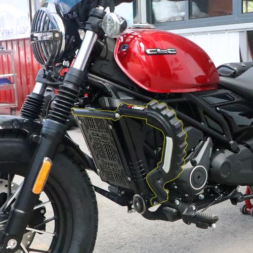 适合春风CLC250加厚保护杠防摔护杠加厚保险杠CF250-12改装配件