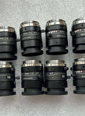 议价9新computar康标达35mm 1:2 2/3新款高清镜维修