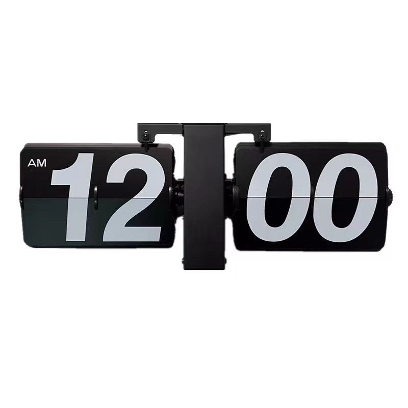 网红桌面翻页时钟自动装饰钟表摆件创意工艺钟表电子客厅艺术座钟,家居饰品,座钟,淘宝优惠券,粉丝福利购,淘宝优惠卷