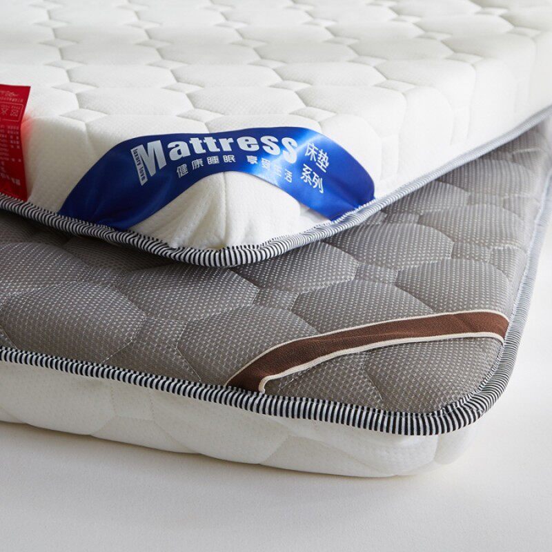 冬季保暖法兰绒榻榻米床垫床褥子加厚海绵可折叠垫被1.5米/1.8m软