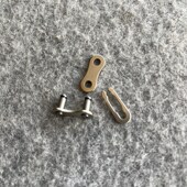 700Bike后街链条替换用高强度自行车链条内变速链条电镀银色车链