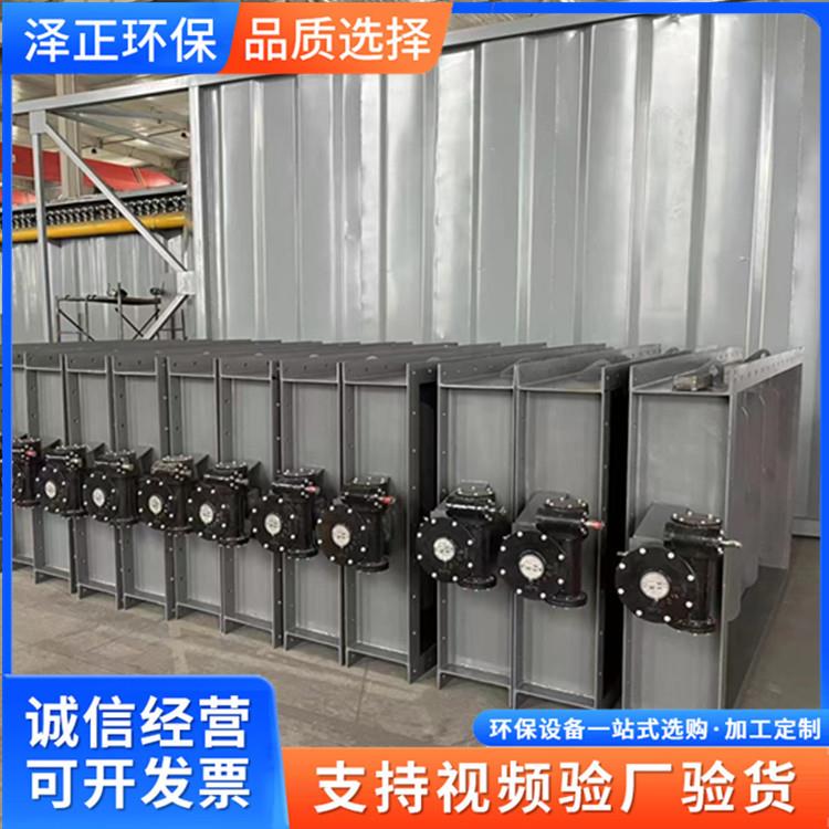 厂家手动通风蝶阀可调节手动涡轮调风阀电动气动翻板调节阀