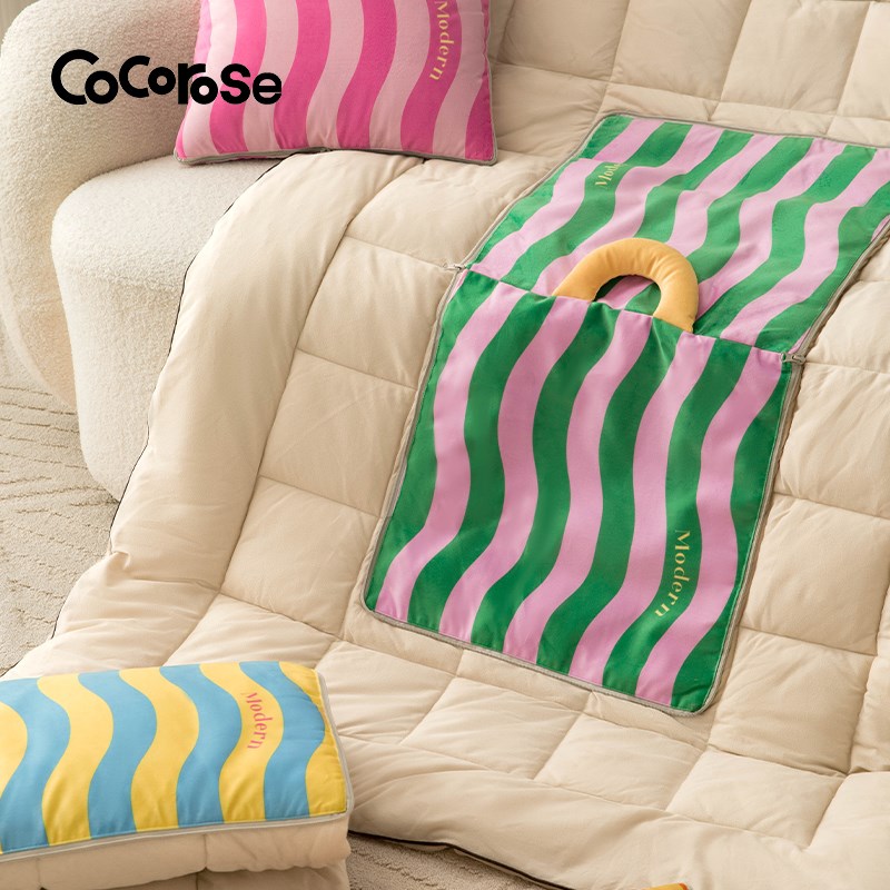 多巴胺两用汽车睡觉抱枕被车载靠枕被车用午休空调午睡毯子二合一