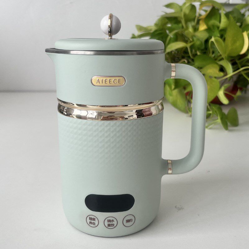 mini养生杯办公室一人炖煮杯煮茶器小型宿舍多功能静音烧水壶女士