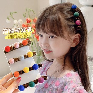 儿童编发神器发夹小女孩女童头饰刘海夹前额碎发发卡宝宝短发发饰