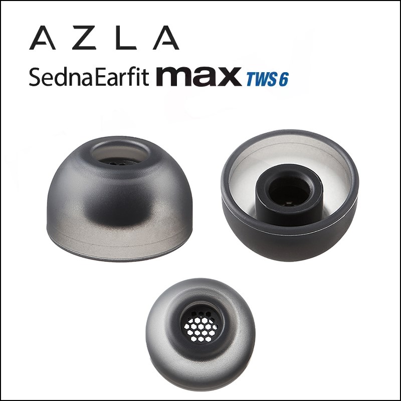 AZLA MaxTWS6医用硅胶耳塞套适用双子星天鹅森海MTW4防过敏带滤网