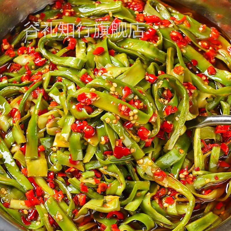 开味即食剁椒贡菜下饭菜苔菜脆椒辣椒酱凉拌湖南特产咸菜榨菜拌饭