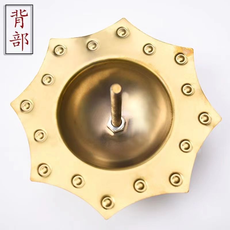 门环兽头a仿古铜拉手不锈钢八角拉环老式农村大门双门圆形装饰环