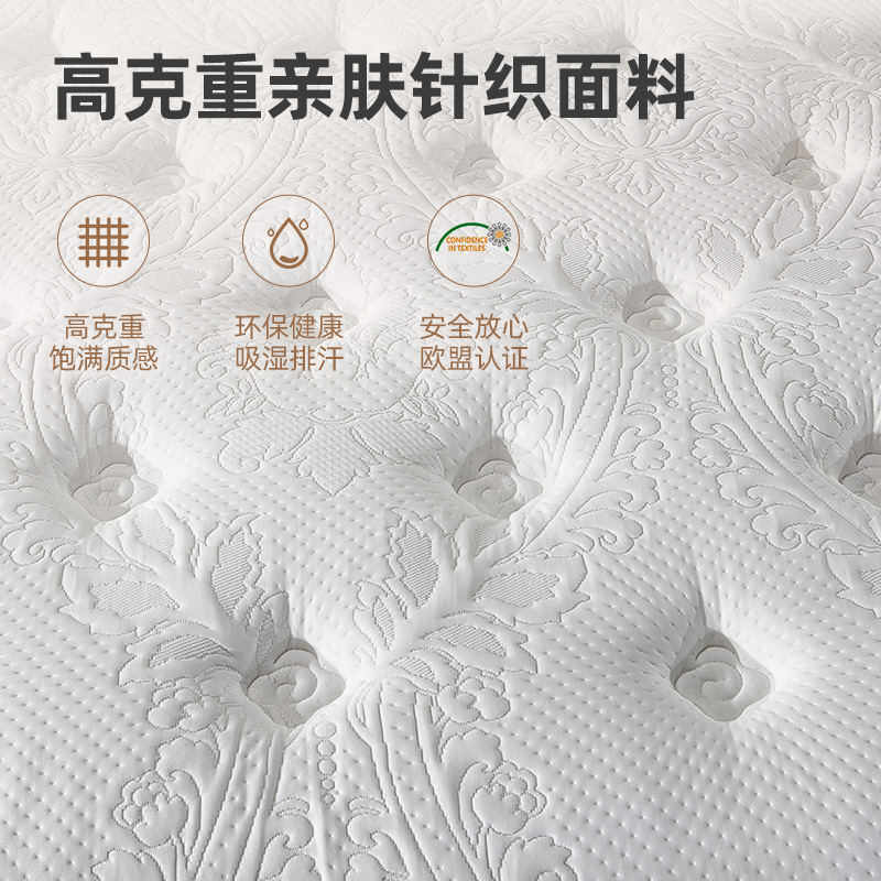 sw甜秘密五e星级酒店乳胶床垫席梦思双层弹簧超软超厚36cm加厚软