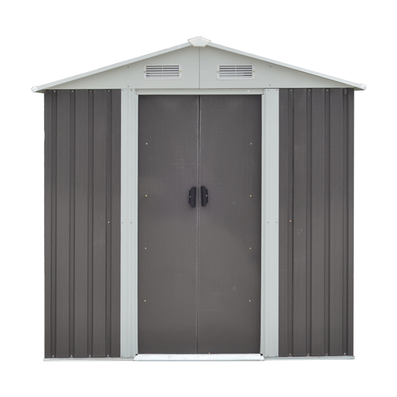 花园储物庭院户外工具房简易房组装I铁皮杂物屋室外移动板房