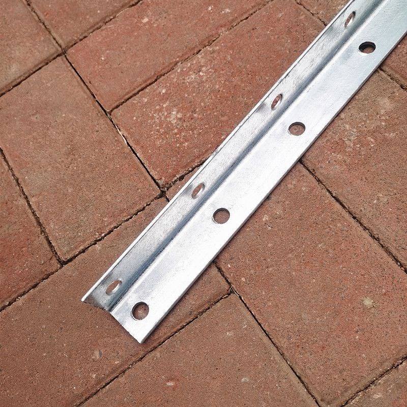 角钢横担冲孔角铁热镀锌花边三角铁支架带孔多孔N位定制接地L3456