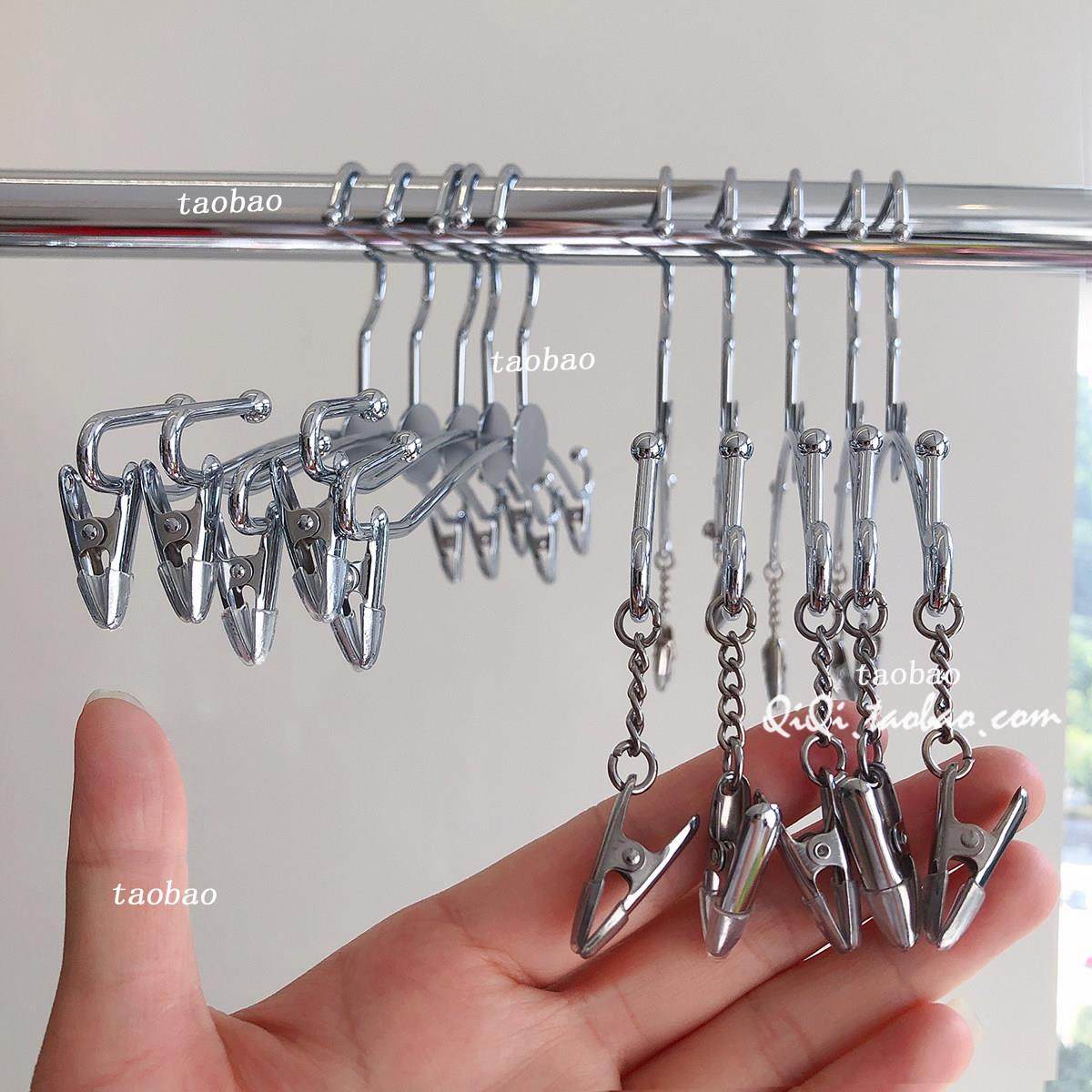 银色金属内衣架服装店防滑女士内衣挂展示架内裤文胸架子美背夹子,收纳整理,金属衣架,淘宝优惠券,粉丝福利购,淘宝优惠卷