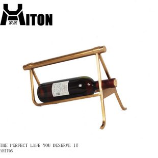 饰品家用客厅葡萄酒瓶 摆设轻奢现代北欧架子创意红酒架摆件酒柜装