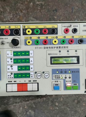 BT203 型继电保护装置试验仪 通电能开机 看