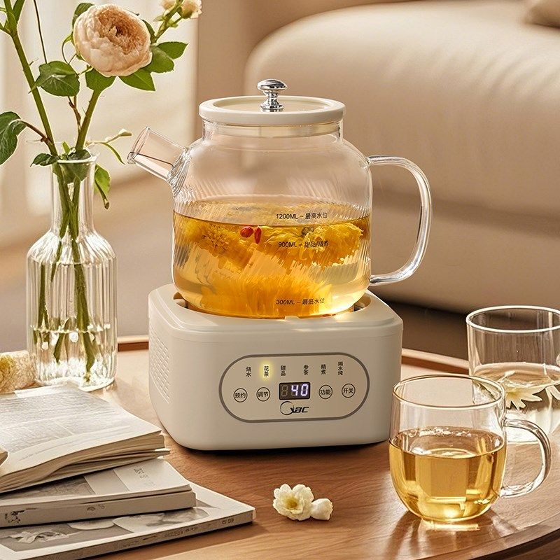 养生壶多功能家用小型办公室全自动玻璃煮茶器烧水壶养身杯花茶壶