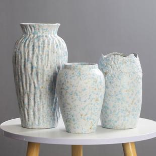 客厅插花瓶陶瓷水培花瓶中式 饰 民宿家用柜子摆件玄关电视柜餐桌装