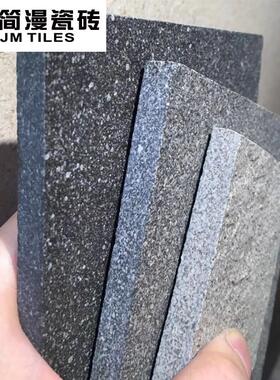 简漫灰色通体砖麻面糙面哑光面防滑地砖墙砖卫生间阳台餐厅瓷砖
