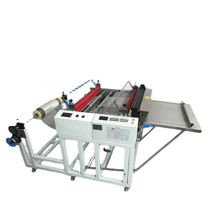 PVC膜切膜机PET膜不干胶切断机全自动电脑裁切机铜箔无纺布切片机