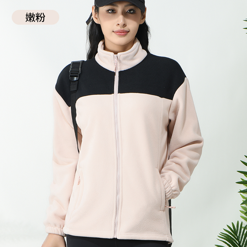 户外抓绒衣男女秋冬加厚保暖