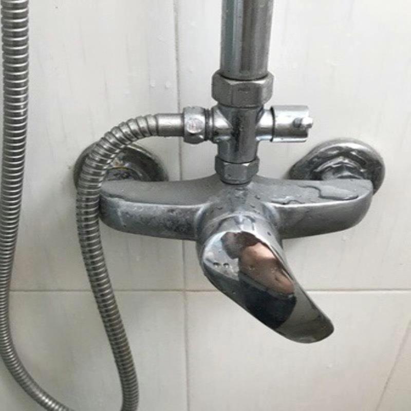 全铜淋浴龙头 冷热水龙头混水阀 沐浴龙头 浴室暗装龙头6分出水口