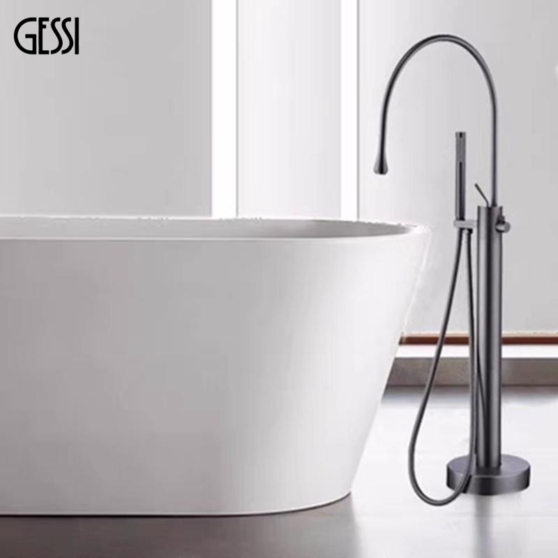 意大利gessi捷仕水龙头浴缸落地式面盆龙头冷热缸边淋浴花洒套装