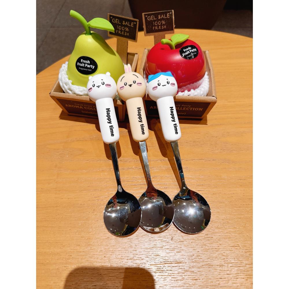 chiikawa筷子勺子套装一人用小八吉伊卡哇乌萨奇学生在校吃饭餐具