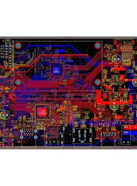 PCB设计代画layout设计外包PCB画板pads ad pcb一站式服务